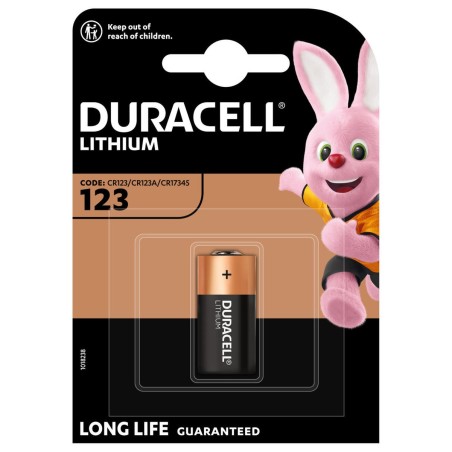 Duracell Ultra Photo Lithium 123 (CR17345) Battery - High Performance & Long Lasting Power for Your Devices!